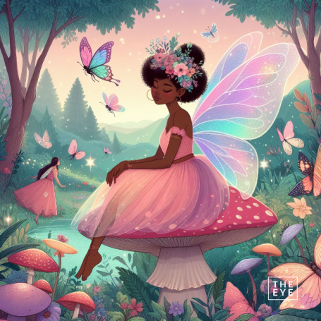 Hada estilo de ilustración surrealista Hada estilo de ilustración surrealista