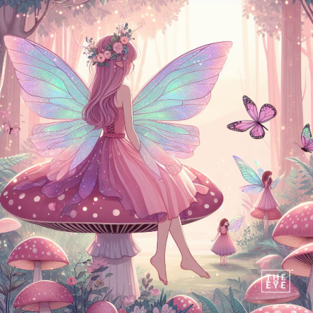 Hada estilo de ilustración surrealista Hada estilo de ilustración surrealista