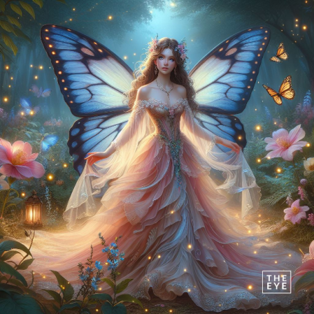 Hada estilo de ilustración realista Hada estilo de ilustración realista